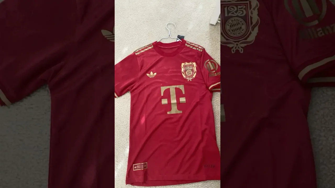Bayern Munich 125 year anniversary football jersey #football #munich #bayern #harrykane