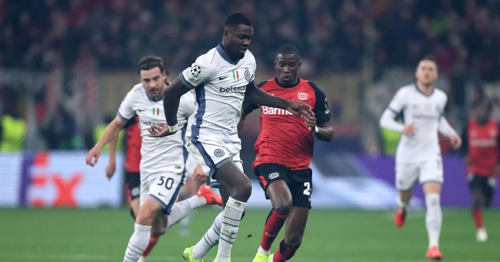 Bayer de la Ligue des champions Leverkusen-Inter 1-0, Rapport: Thuram et Bastoni, soir non