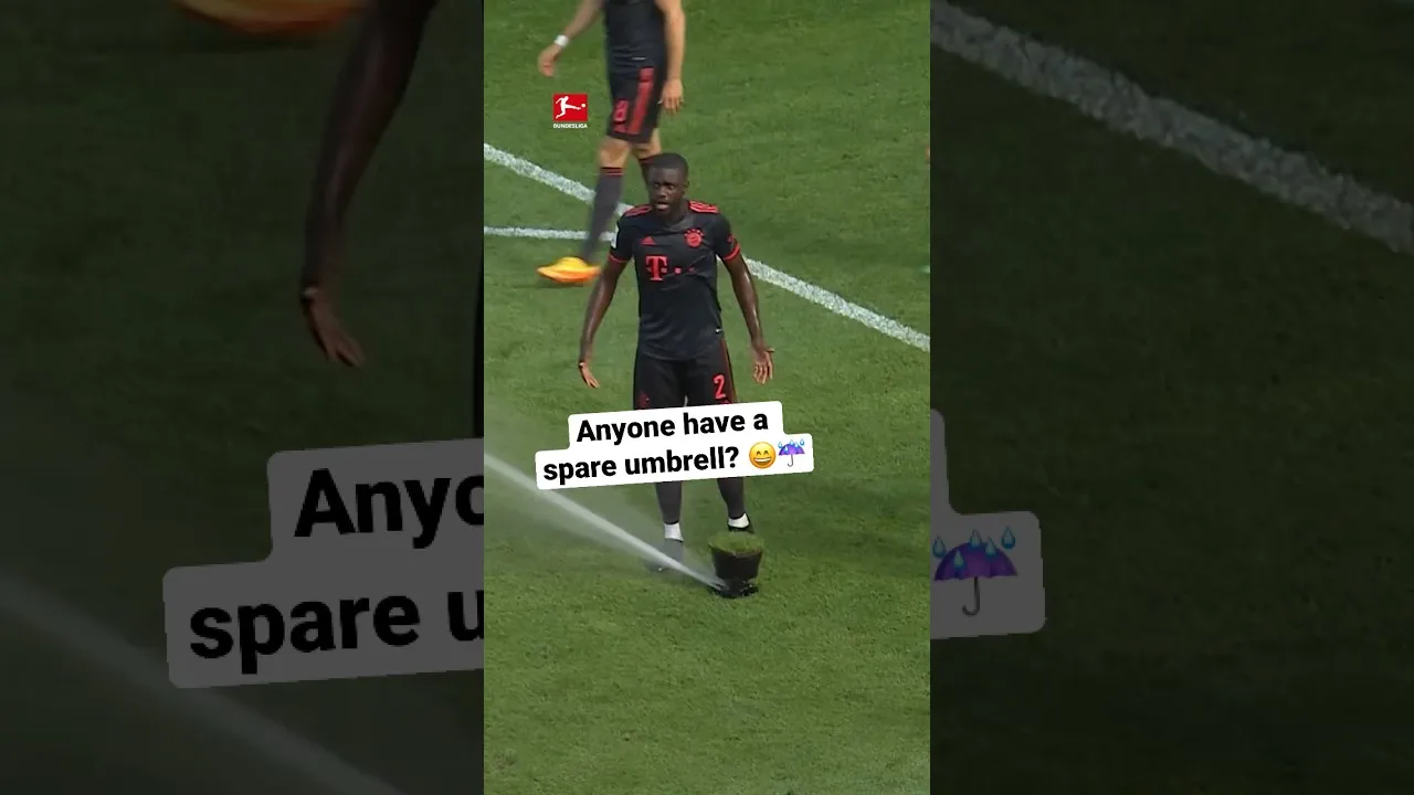 SPRINKLERS en tant que défenseurs du Bayern ! 😅💧