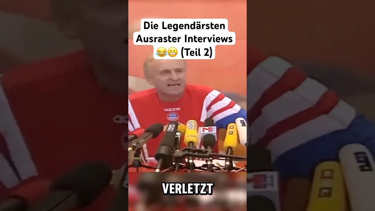 Die legendärsten Ausraster Interviews 😂😬 (Teil 2) #völler #bundesliga #fussball #trappatoni #dfb