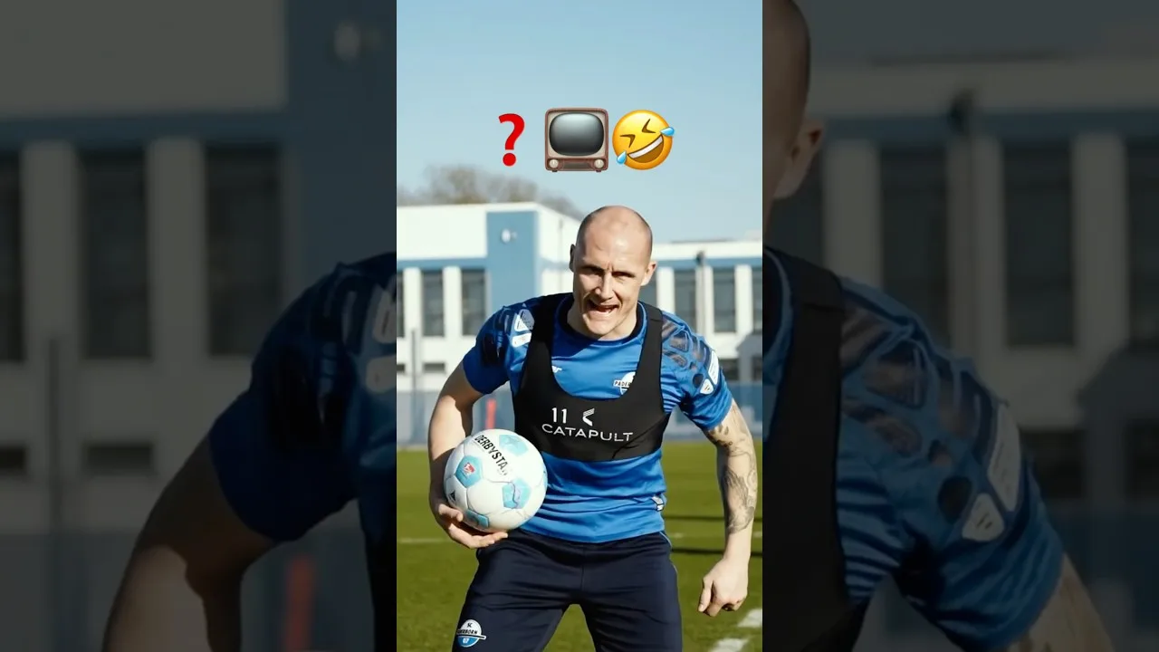 Ja, Sven Michel, Du kommst ins Fernsehen! 🤣📺 #scp07 #training #bundesliga