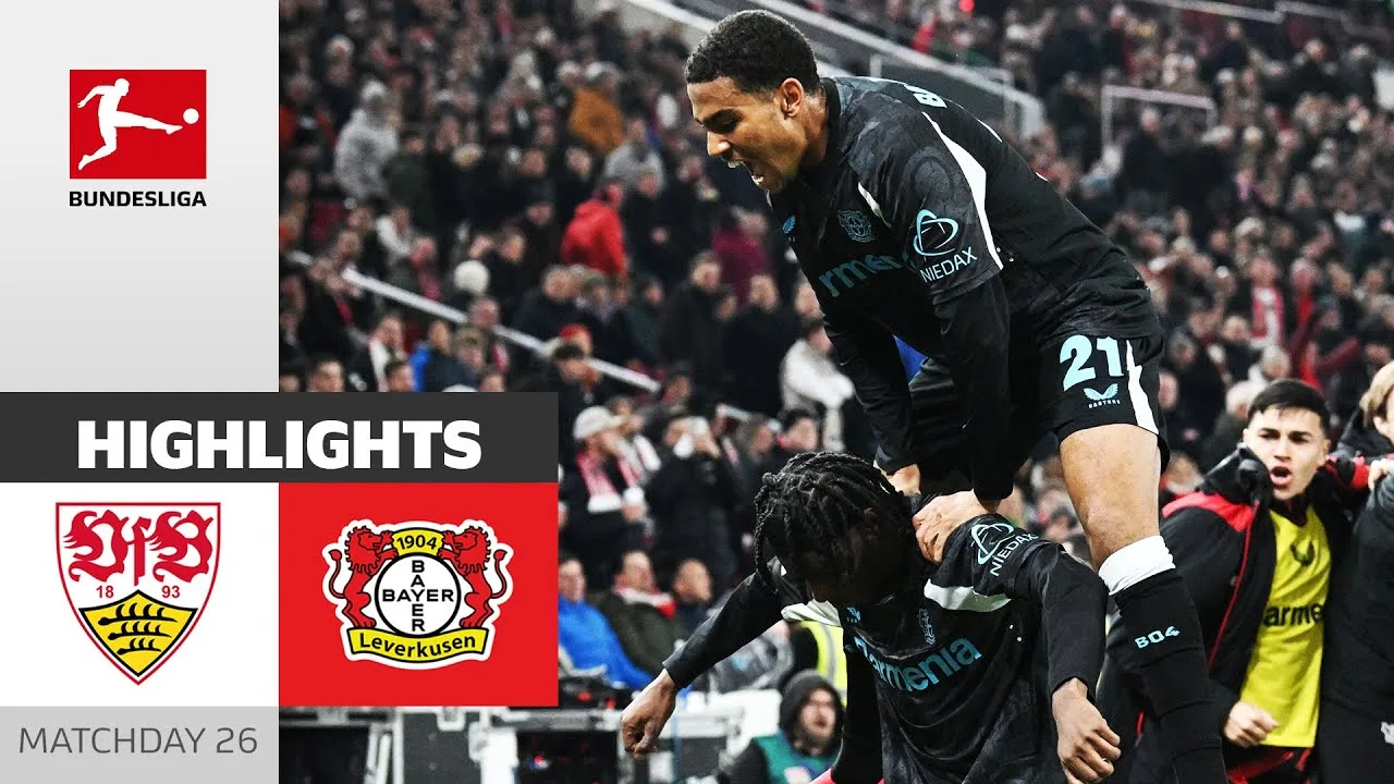Retour incroyable! | VFB Stuttgart – Bayer 04 Leverkusen | Faits saillants | MD 26 – Bundesliga 24/25