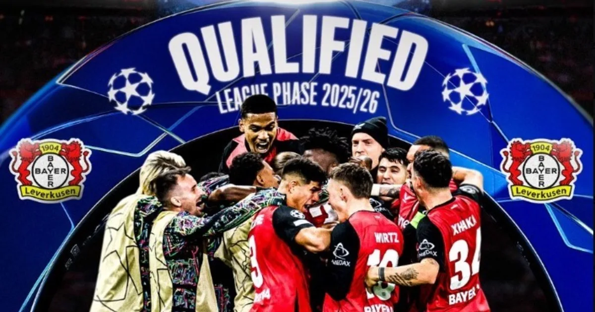 La réalisation sportive longue assimilée que Bayer Leverkusen a célébré sur les réseaux sociaux :: Olé Equator