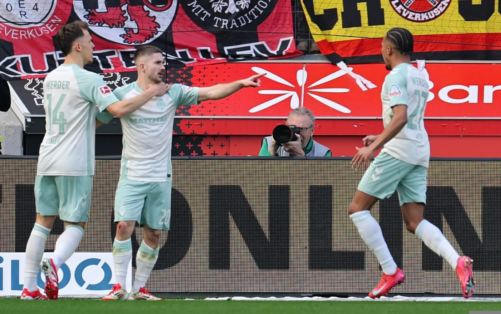 Bundesliga : Leverkusen se saborde contre le Werder Brême