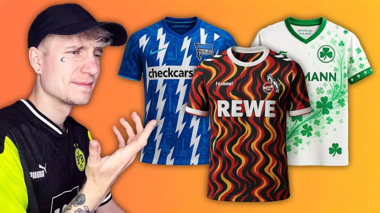 J’évalue 2nd Bundesliga Jerseys 25/26, mais Ki génère 🖥️⚽