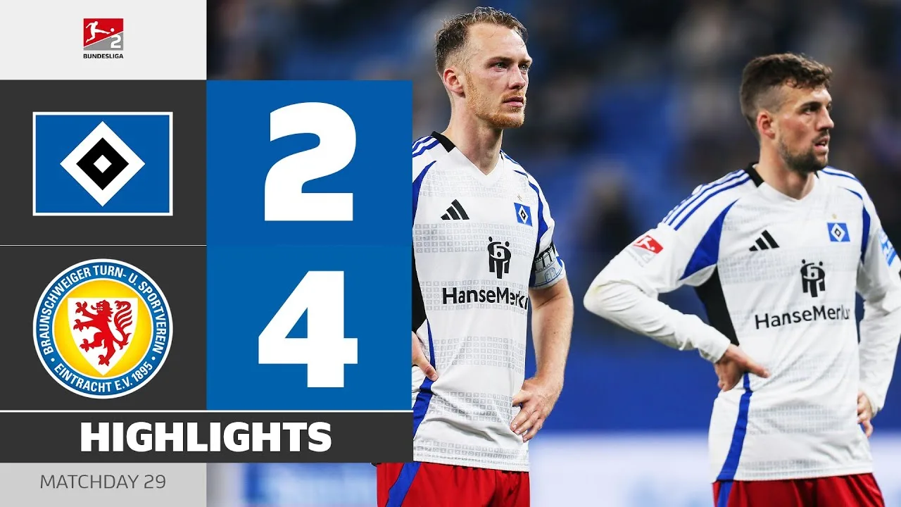 HSV choqué à la maison! | Hamburger SV – Eintracht Braunschweig | Prise en évidence MD 29 Bundesliga 2 2024/25