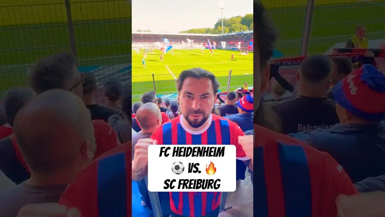 Heidenheim vs Freiburg ⚽️ #fussball #bundesliga