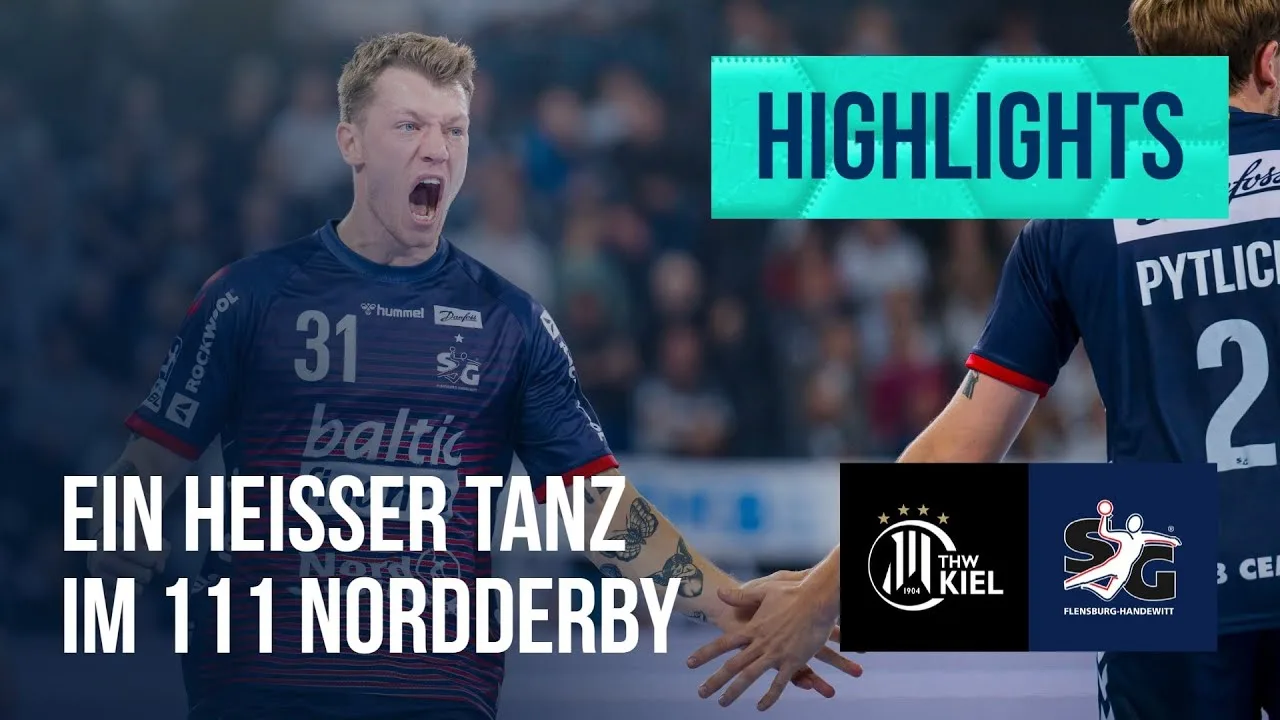 Temps forts : THW Kiel – SG Flensburg-Handewitt (saison 2024/25) |DAIKIN Handball Bundesliga