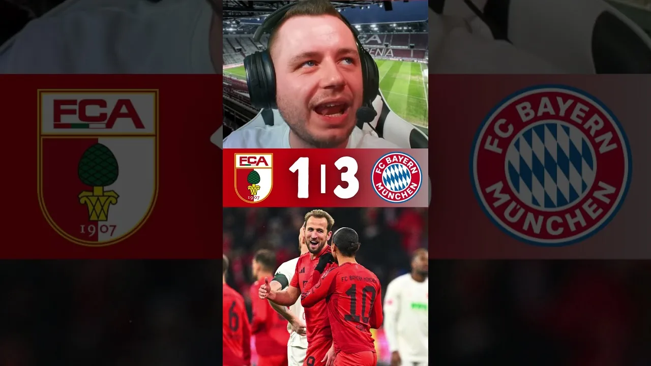 La Bavière a continué sur le cours principal! 🔥 #bundesliga #BAYERN #AUGSBURG #FCB