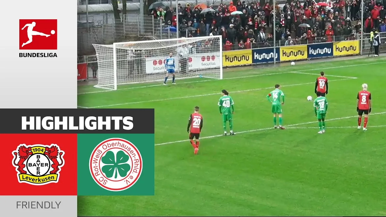 Bayer 04 Leverkusen contre Rot-Weiß Oberhausen | Faits saillants 2-0