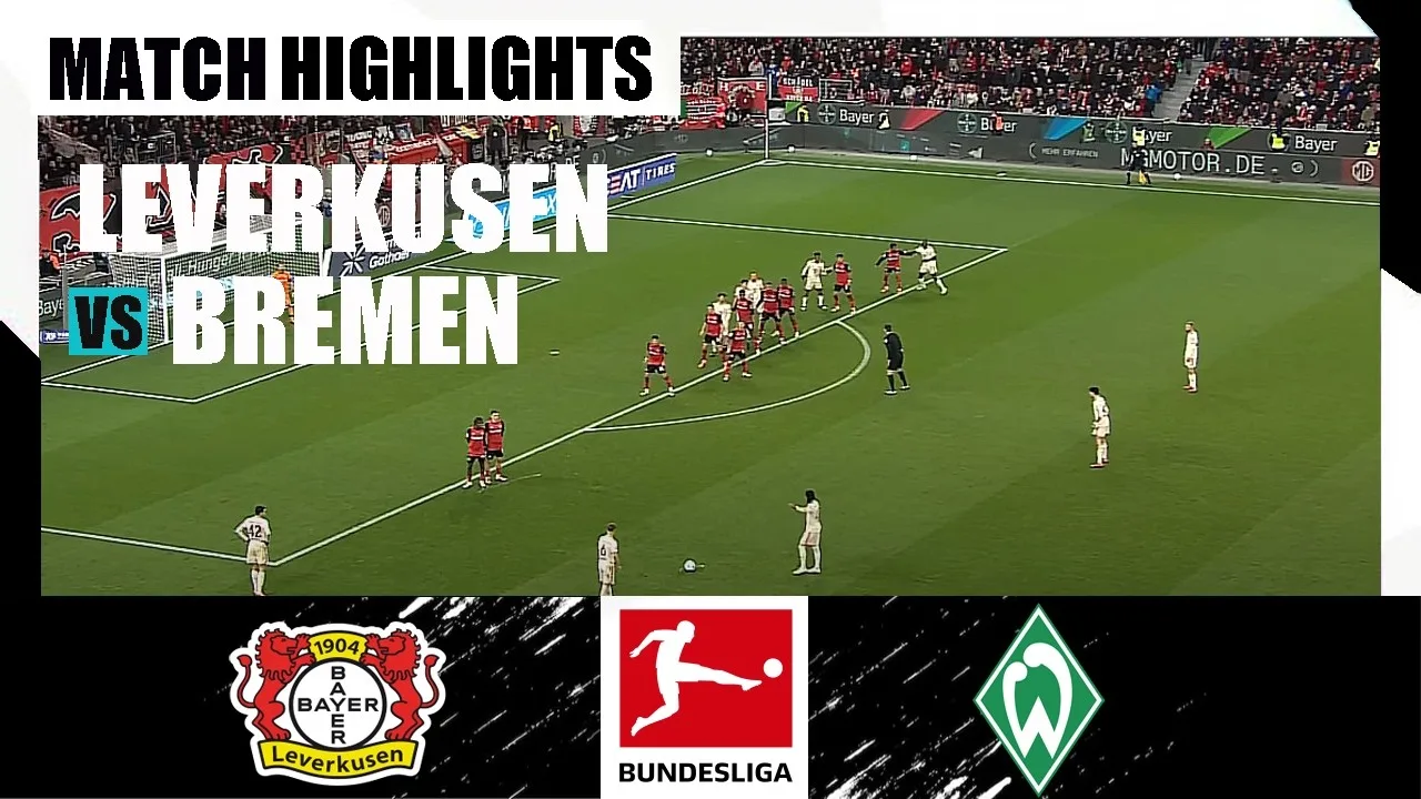 Bayer Leverkusen vs Werder Bremen (0-2) | 2025 Bundesliga | Points forts de correspondance