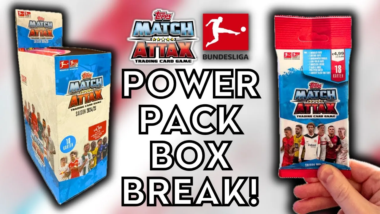 CARTES INFINIES ULTRA RARE ! | TOPPS MATCH ATTAX BUNDESLIGA 2024/25 | OUVERTURE DE LA BOÎTE DU GROUPE D’ALIMENTATION !