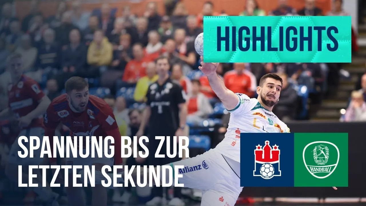 Temps forts : HSV Hambourg – SC DHfK Leipzig (saison 2024/25) | DAIKIN Handball-Bundesliga