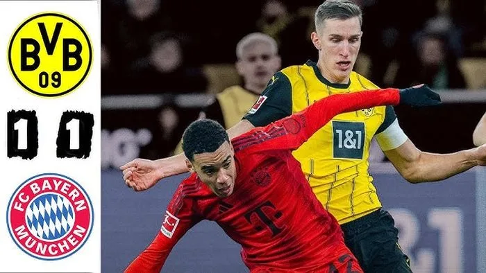 Bundesliga : le Bayern Munich fait match nul à Dortmund à Klassiker