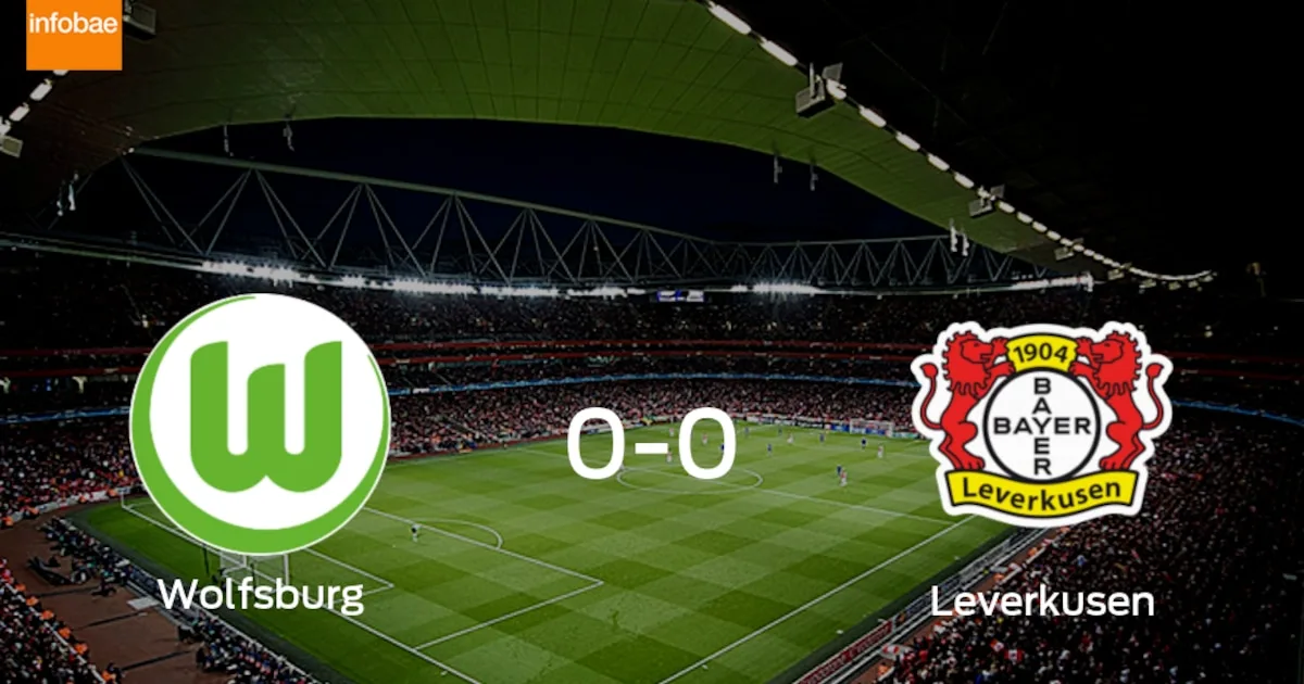 VFL Wolfsburg et Bayer Leverkusen Les points sont distribués dans 0-0 buts
