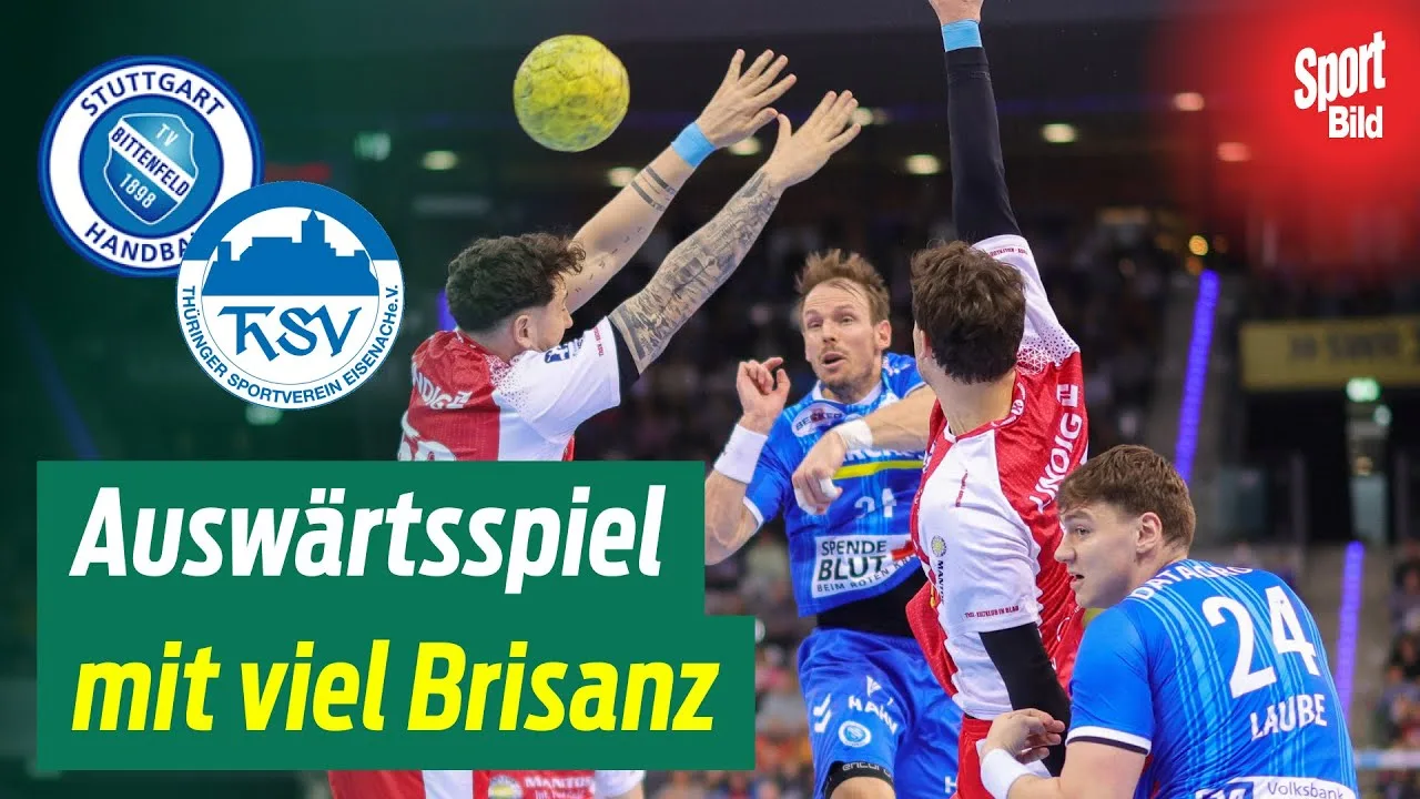 Handball Bundesliga: TVB Stuttgart-Thsv Eisenach | 23e de la porte 2024/2025