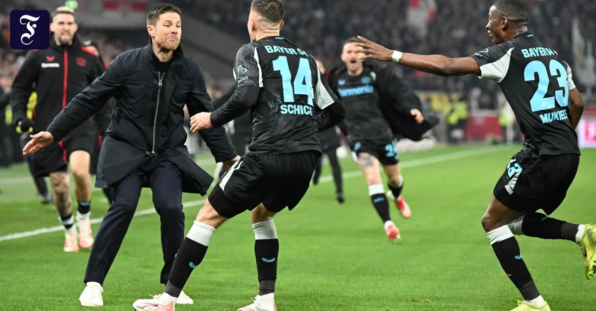 Bayer Leverkusen gagne 4: 3 au VFB Stuttgart à Bundesliga à Bundesliga