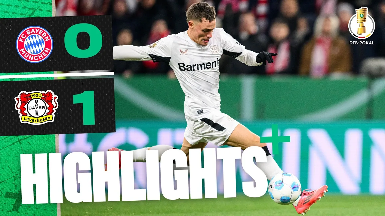 Nathan Tella mène le Bayer 04 à la victoire contre le FC Bayern | huitièmes de finale de la Coupe DFB