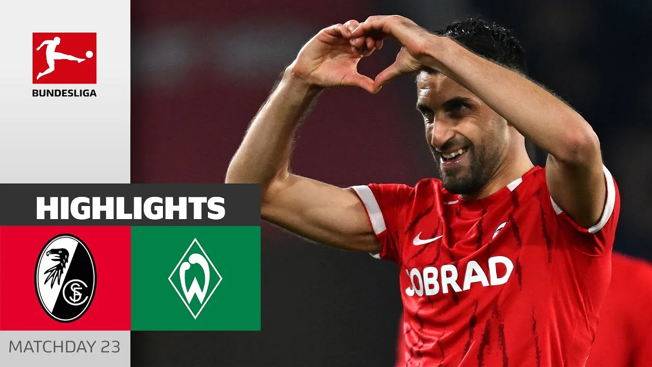 Bicycle Kick et Freekick OBJET! | SC Freiburg – Werder Bremen 5-0 | Faits saillants | Bundesliga 2024/25