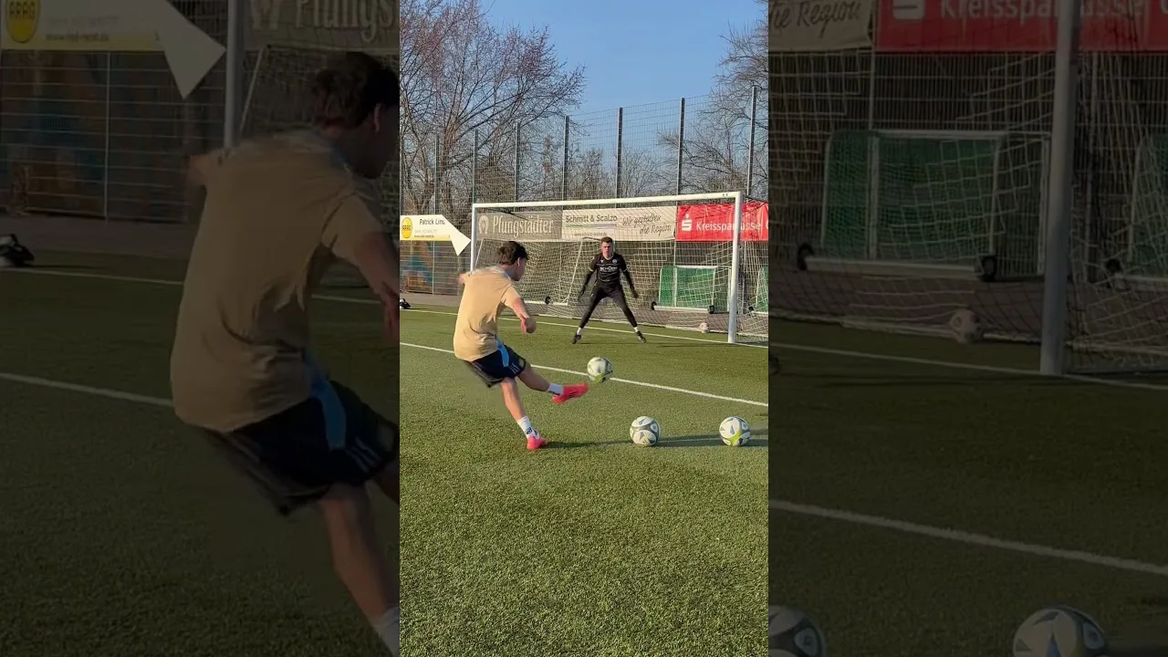 Teil 9 | 5 Schuss-Challenge 🧤 #fußball #football #bundesliga #soccer