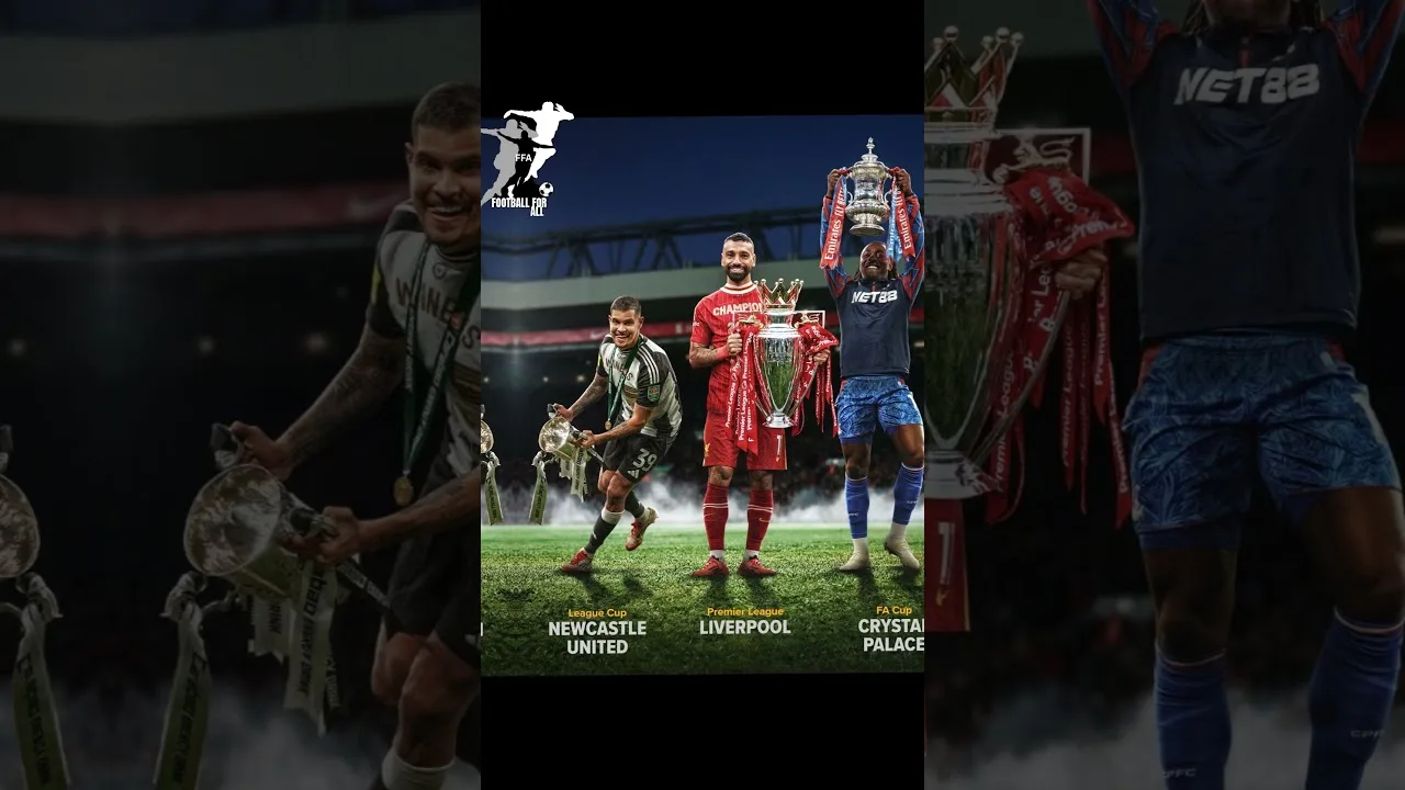 top leagues and their domestic cup winners #epl #bundesliga #laliga #seriaa #barcelona