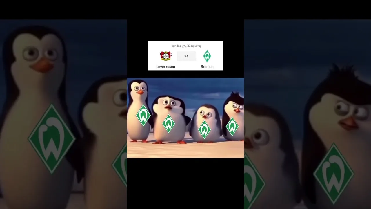 nichts leichter als das! #werderbremen #bayerleverkusen #bundesliga