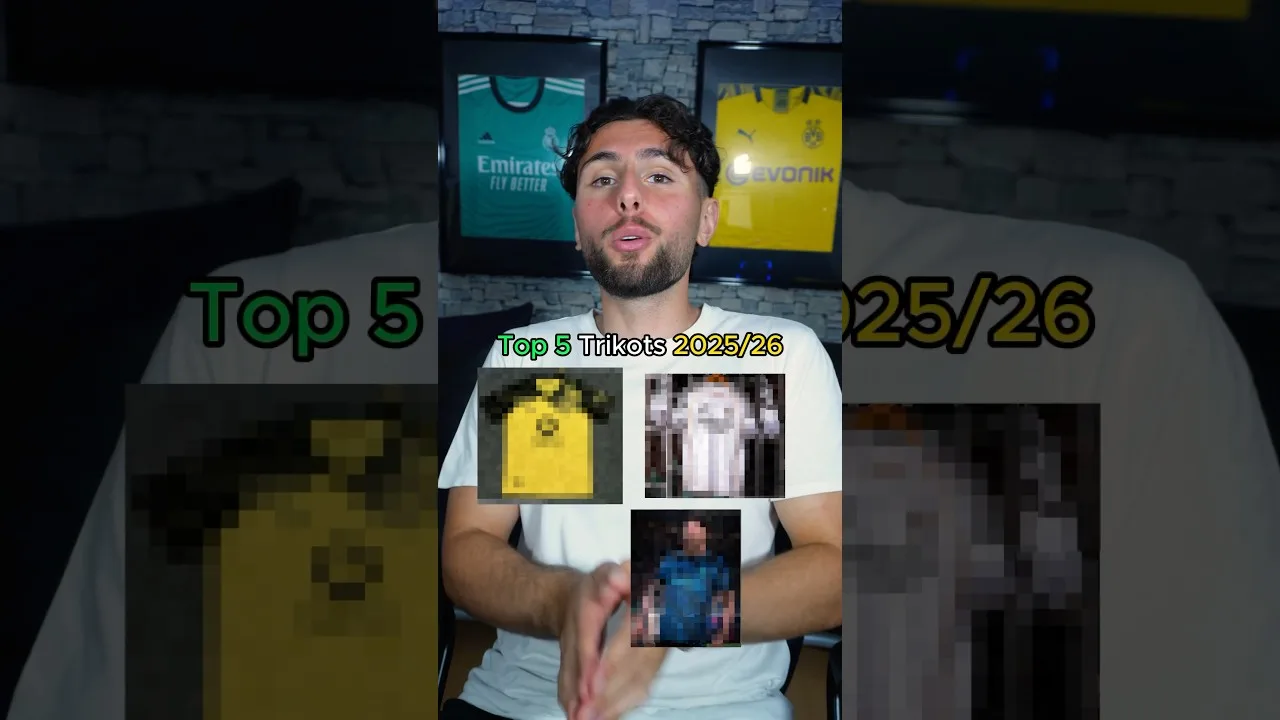 Top 5 geilsten Trikots 2025/26 💫🤩 #trikot #jersey #Bundesliga #premierleague #ligue1 #seriea