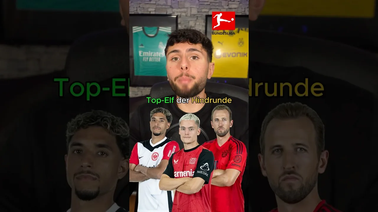 Bundesliga-Top-Elf der Hinrunde! ⚽️🇩🇪📈 #bundesliga #bayernmunich #bvb #leverkusen #rbleipzig