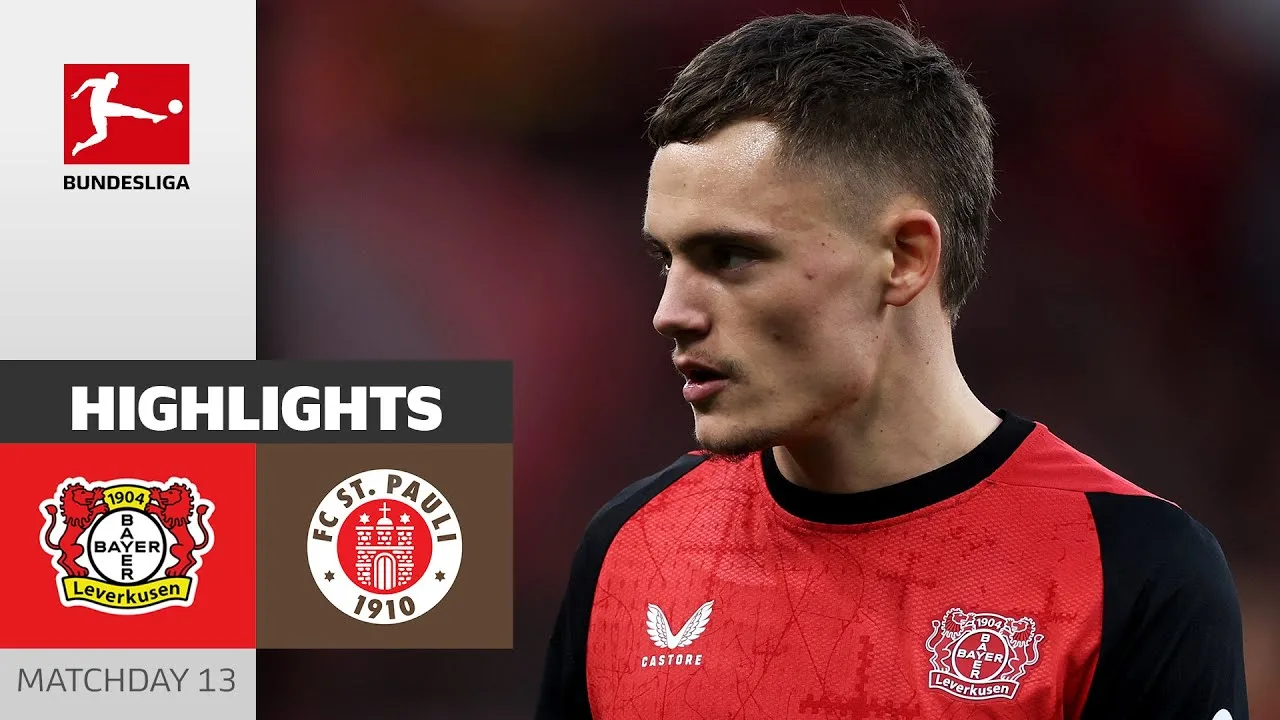 Wirtz & Co. sur une lancée ! | Bayer 04 Leverkusen – FC St. Pauli 2-1 | Faits saillants | MD13 – Bundesliga