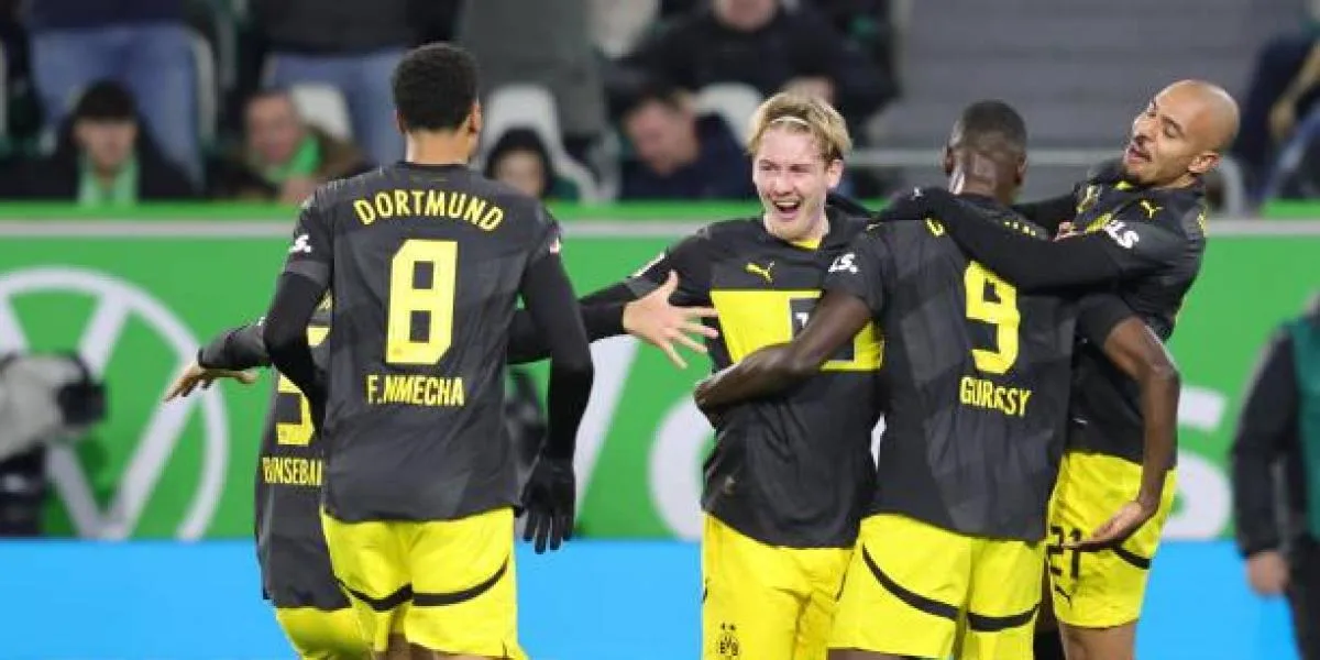 Le Borussia Dortmund clôture l’année avec une victoire contre Wolfsburg
