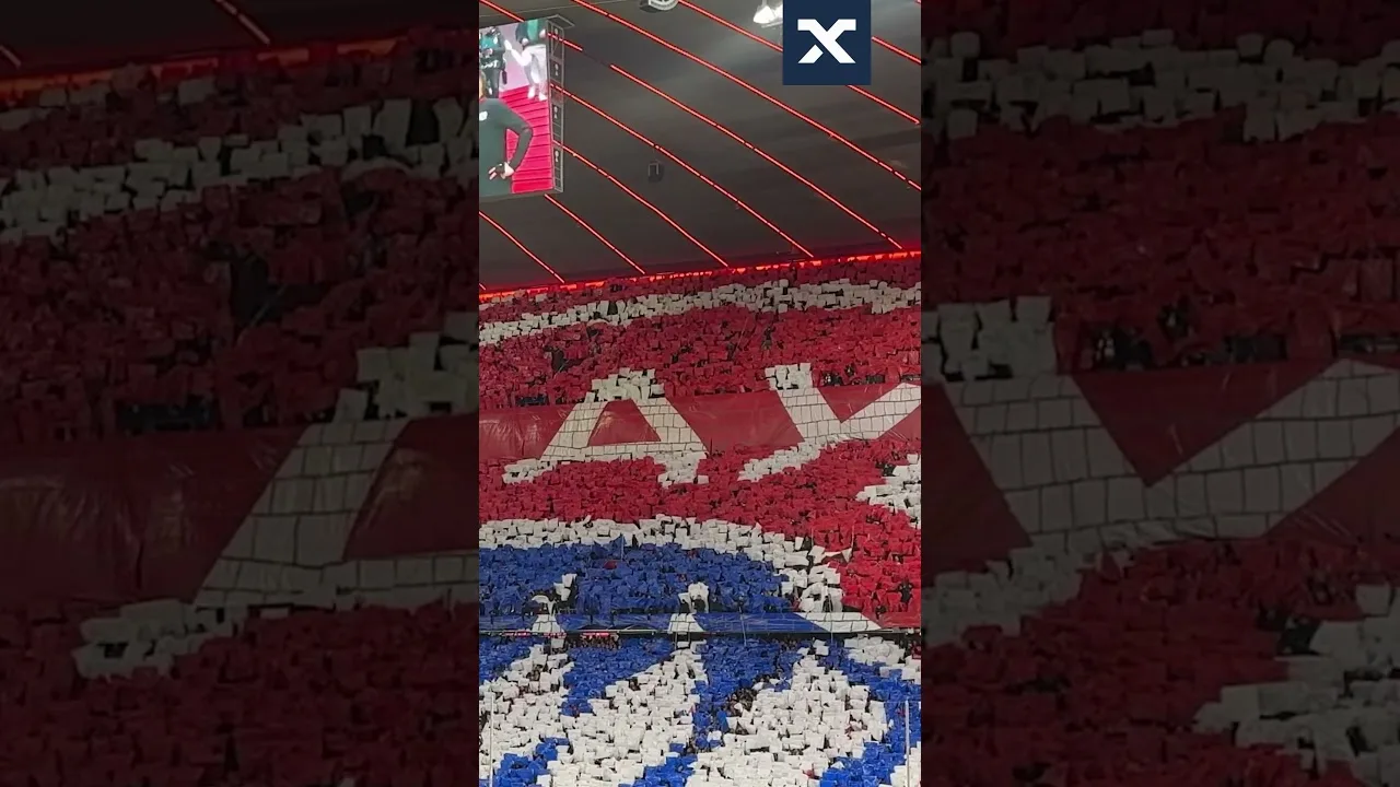 La courbe sud du FC Bayern tient ses promesses ! 🤩 #bundesliga #football #fcbayern