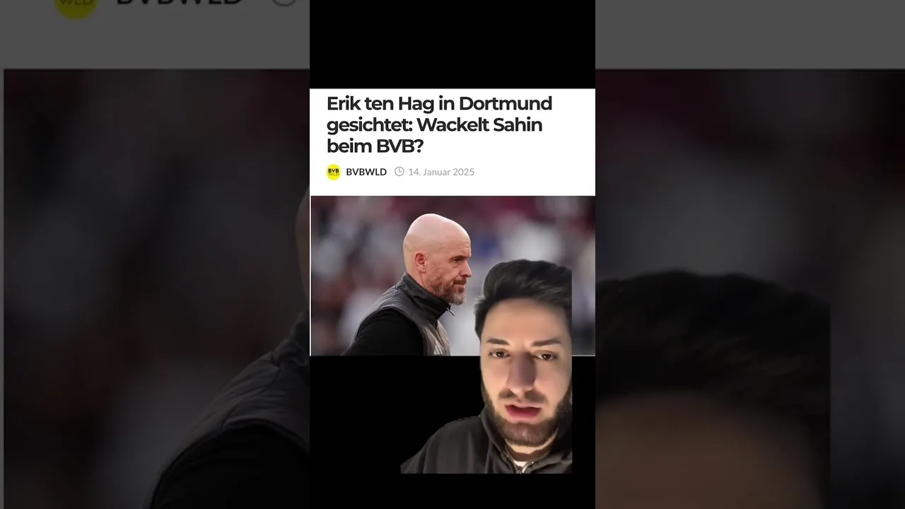 Dortmund darf ihn nicht holen..#dortmund #eriktenhag #nurişahin #bundesliga #fussball #shorts