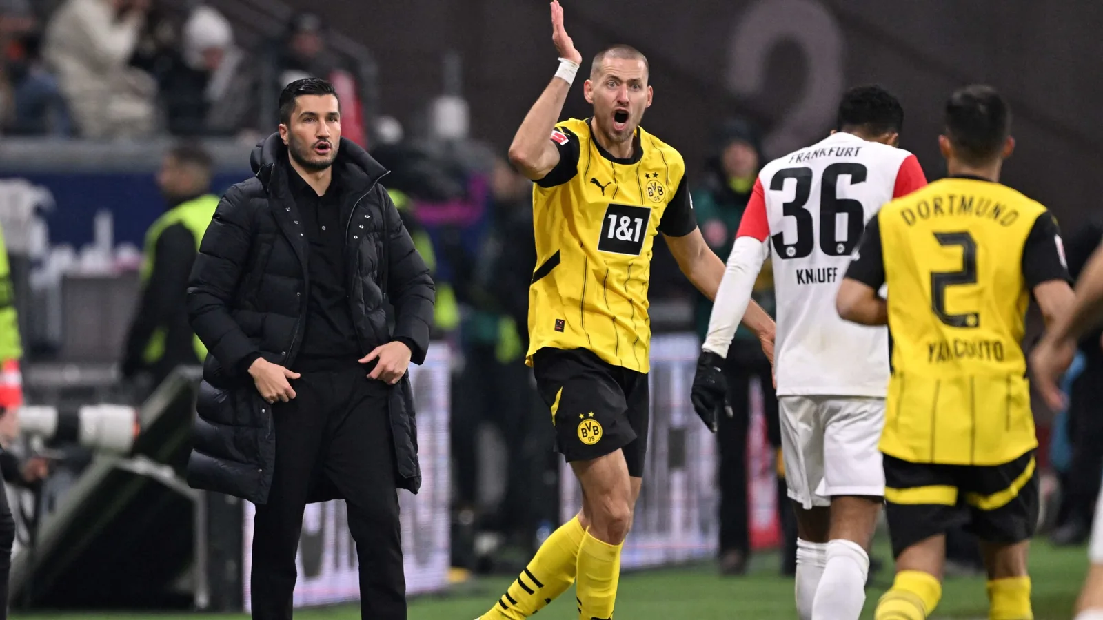 Notes des joueurs du Borussia Dortmund après une malheureuse défaite 2-0 à l’Eintracht Francfort