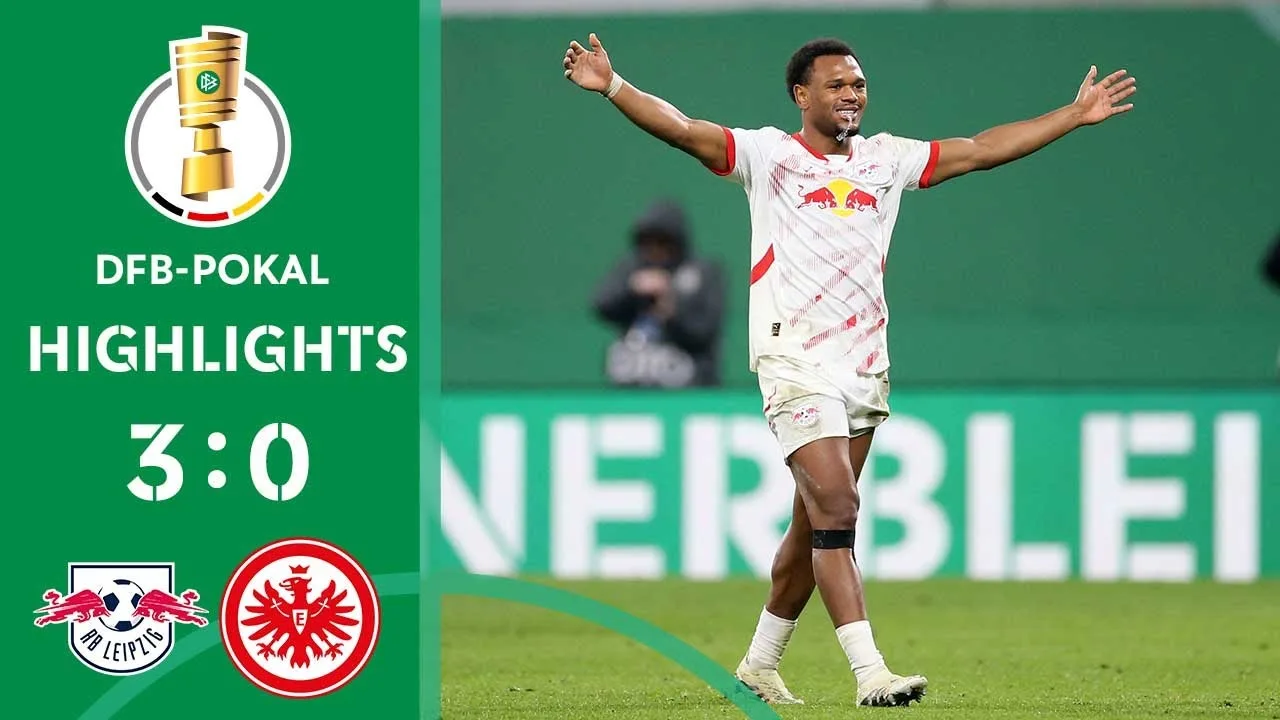 Openda imparable ! | RB Leipzig contre Eintracht Francfort 3-0 | Faits saillants | Huitièmes de finale de la Coupe DFB
