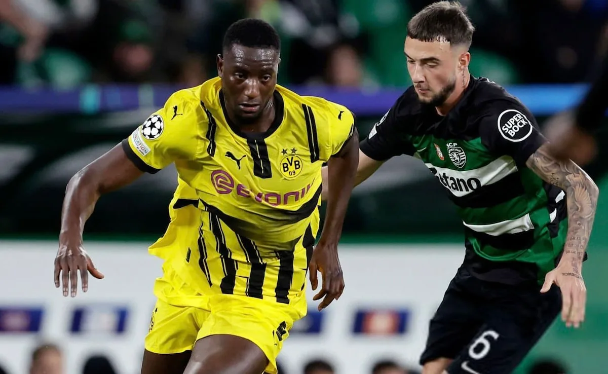 Classy Serhou Guirassy met le Borussia Dortmund en conduisant un siège contre le sport