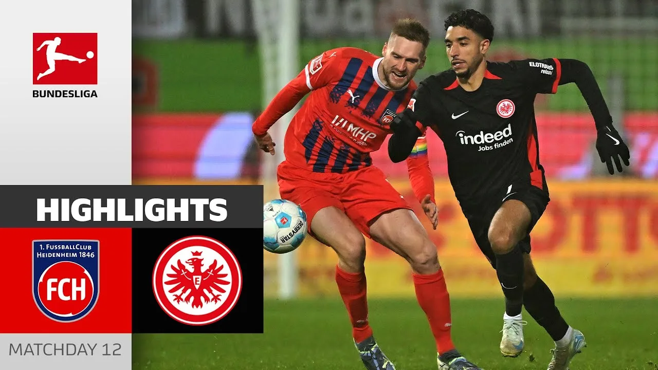 Marmoush & Co. en feu | 1. FC Heidenheim 1846 – Eintracht Francfort | MD12 – Bundesliga 2024/25