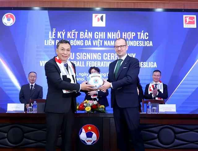 VFF s’associe à Bundesliga pour développer le football national