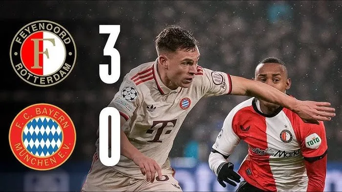 Ligue des Champions : Une incroyable défaite face au Bayern Munich