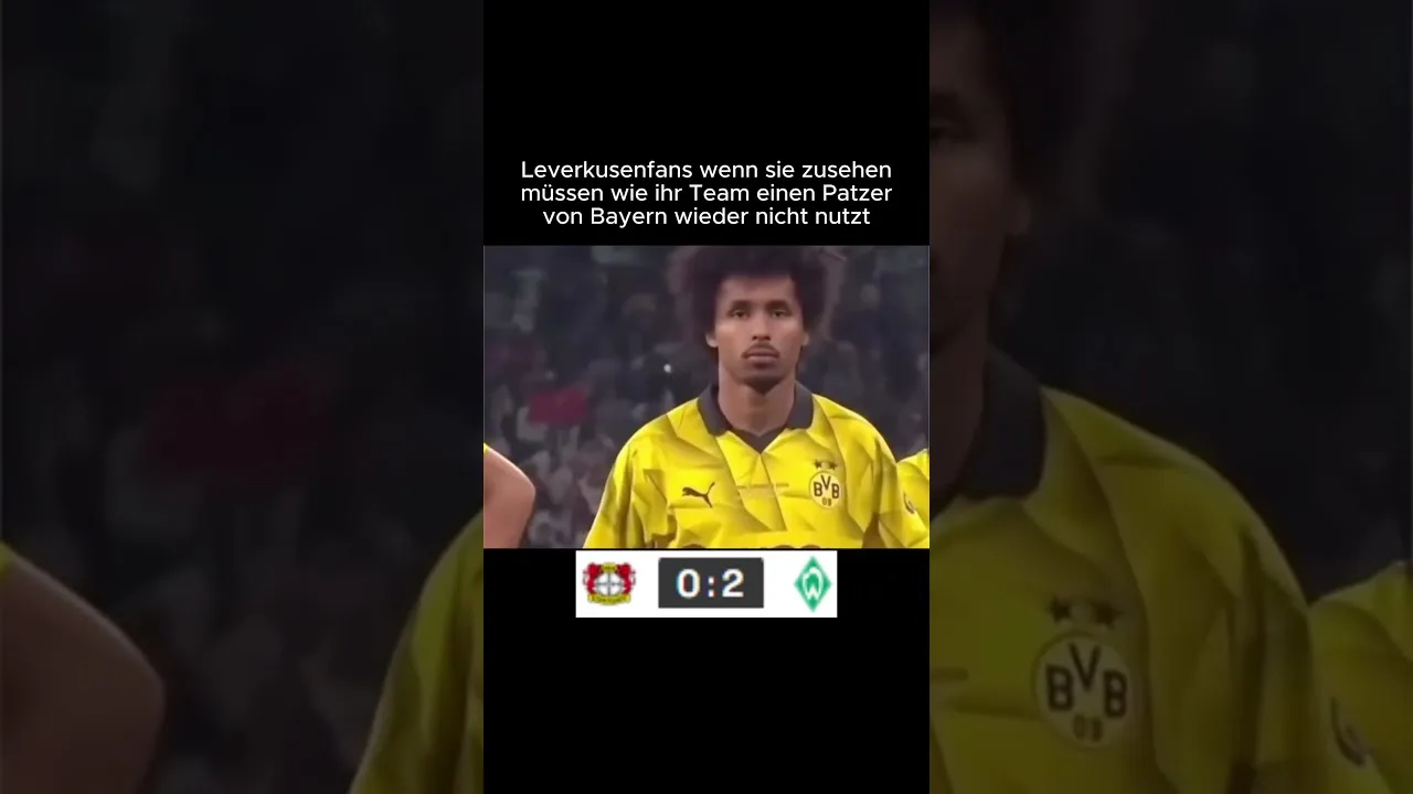 Das wars dann wohl mit der Meisterschaft #fussball #bundesliga #bayerleverkusen