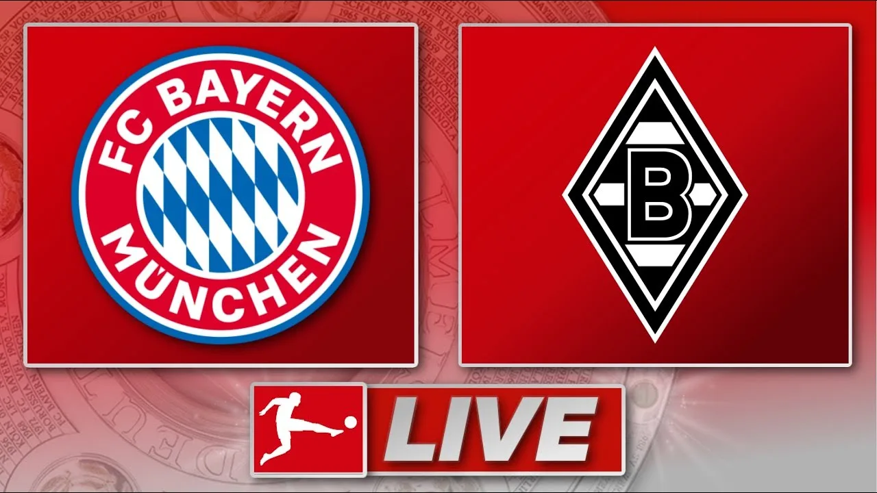 🔴 FC Bayern Munich – Borussia Mönchengladbach | Bundesliga Top Game 33rd Matchday | Liveradio