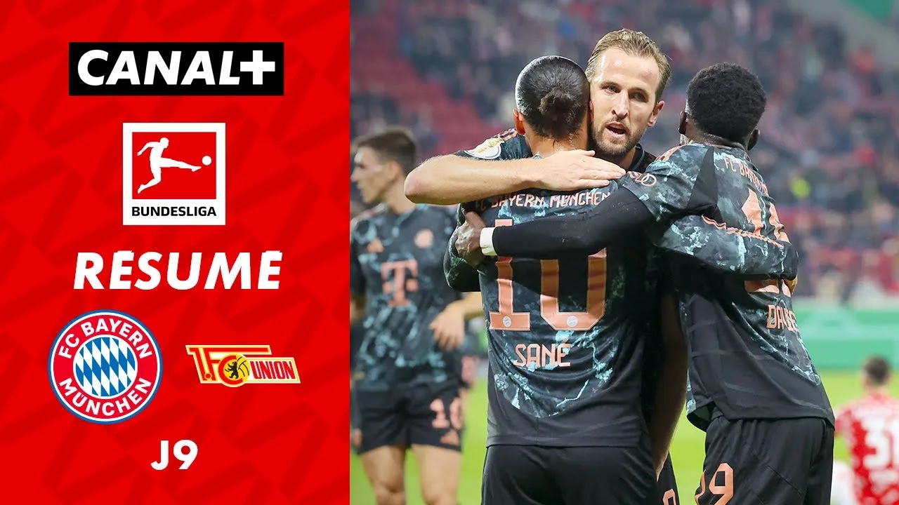 Résumé de FC Bayern Munich / FC Union Berlin – Bundesliga 2024-25 (J9)