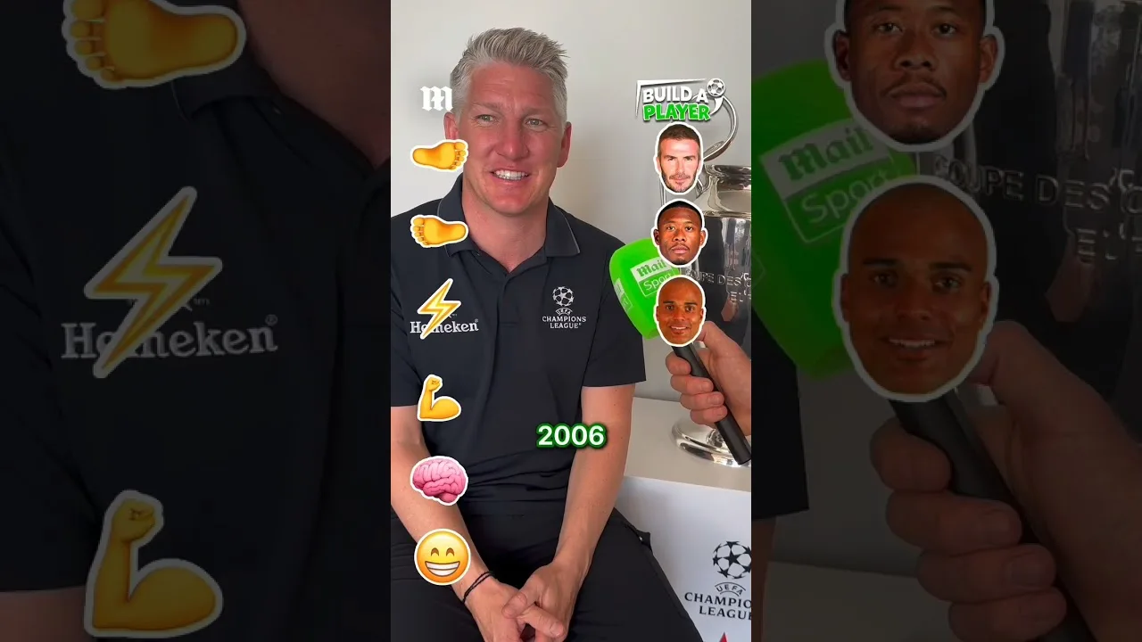 Construisez un joueur avec Bastian Schweinsteiger 🧱🇩🇪 #BAYERNMUNICH #BUNDESLIGA #FCBAYERN #MUFC #FOOTBALL
