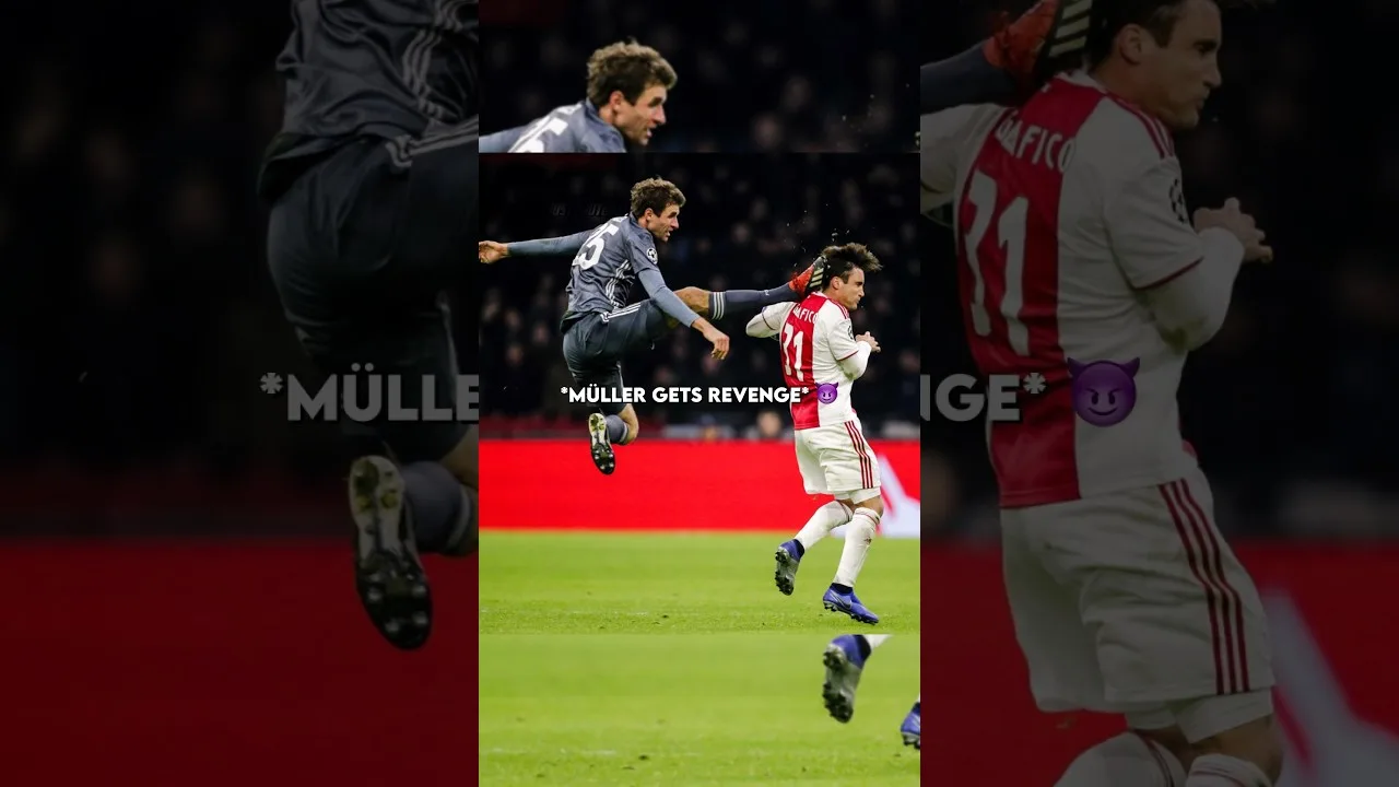 Muller se venge de Goretzka 😈🥶