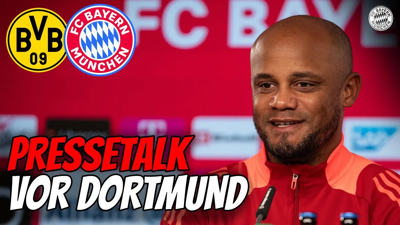 PRESTETALK avec Vincent Kompany avant le classique contre Dortmund | Bundesliga