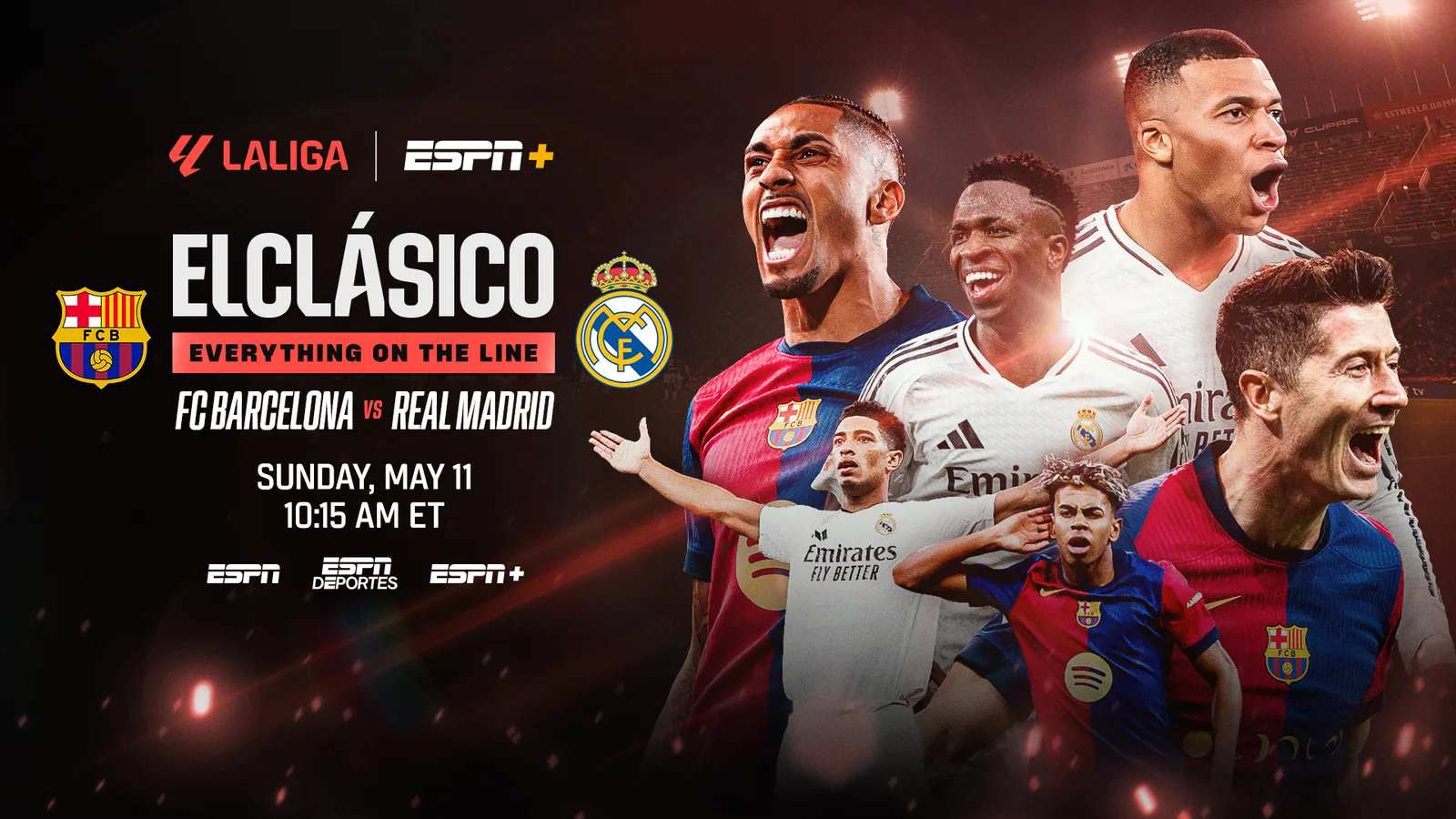 Laliga’s Elclásico, NWSL, Bundesliga, Super League féminine anglaise et plus sur les plateformes ABC et ESPN ce week-end