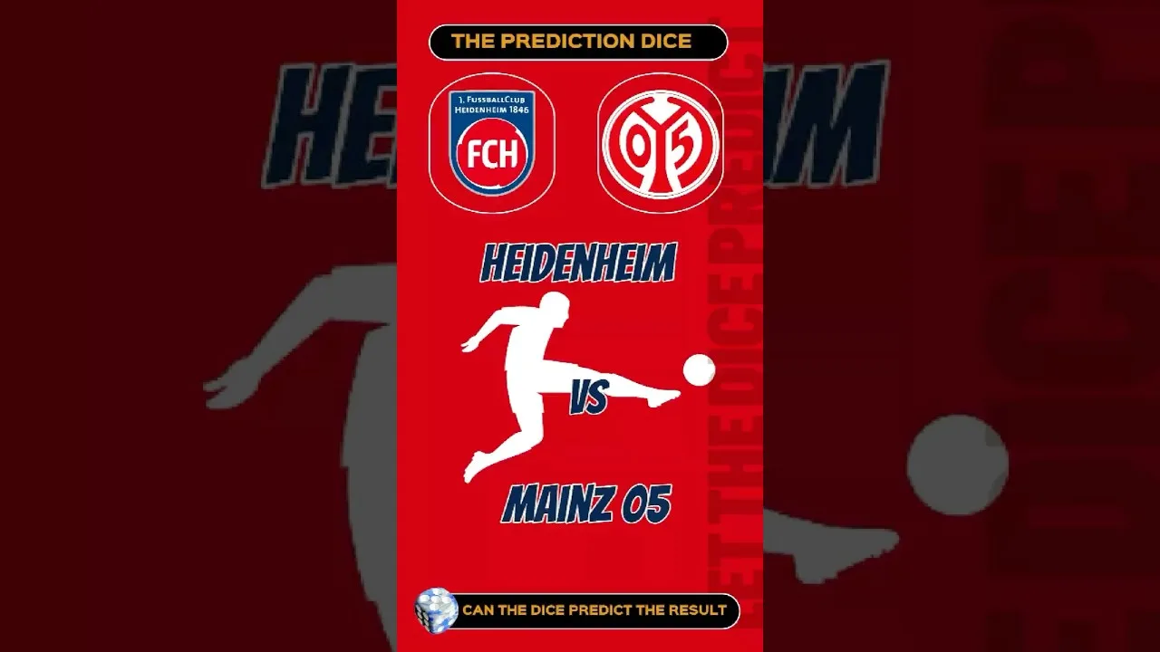 Bundesliga – Heidenheim vs. MAINT – Prédiction par les dés! 🎲⚽ avoir