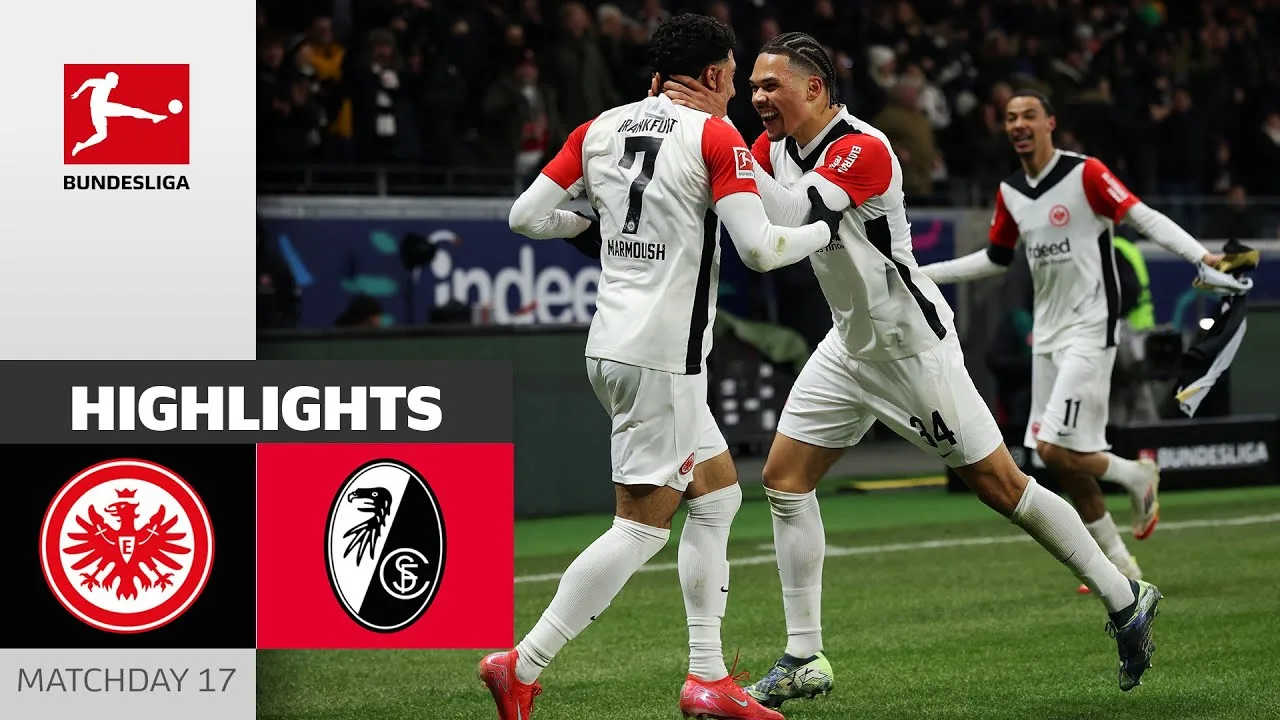 Marmoush ne s’arrête pas ! | Eintracht Francfort – SC Fribourg | Faits saillants | MD17 – Bundesliga 2024/25