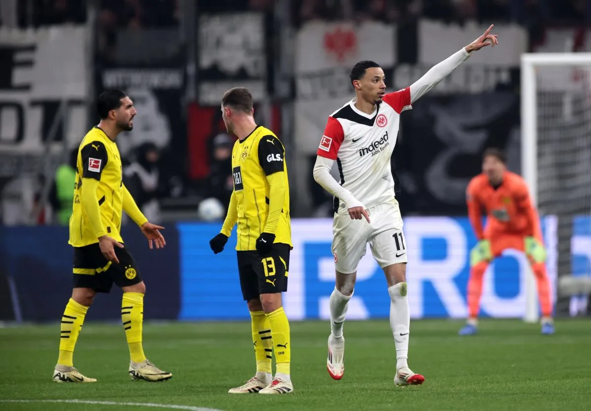 NOTES DES JOUEURS | Eintracht Francfort 2-0 Borussia Dortmund