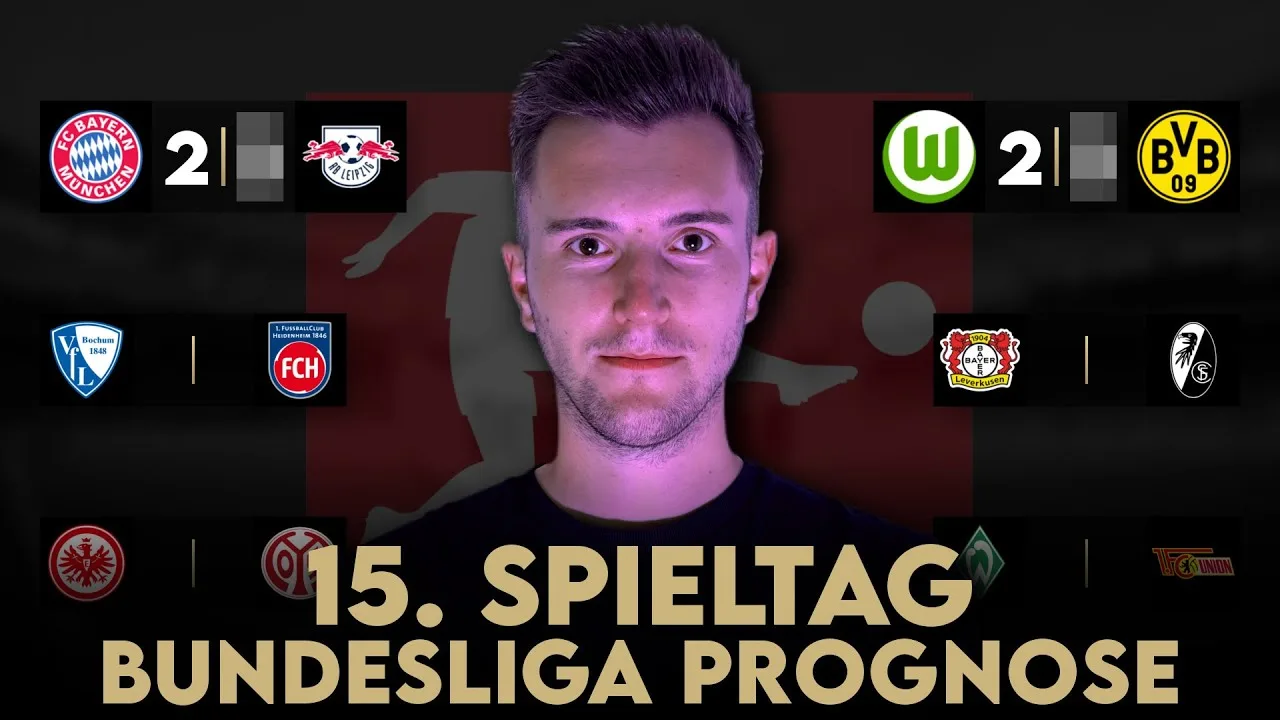 Prévisions Bundesliga | Conseils et aperçu de la 15e journée | 2024/25