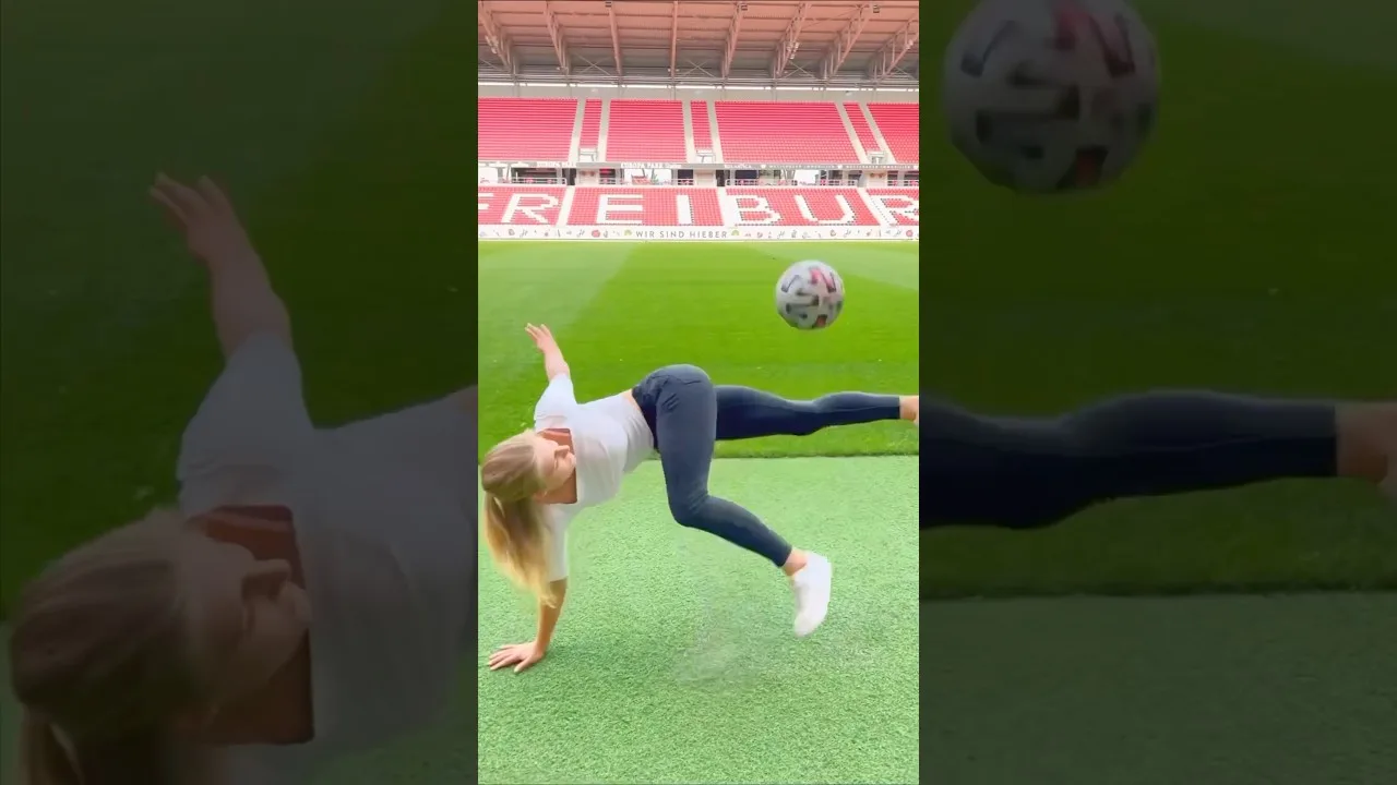 Stadium halftime show ⚽️🤩🙌 #aguska #bundesliga #show #football #dance